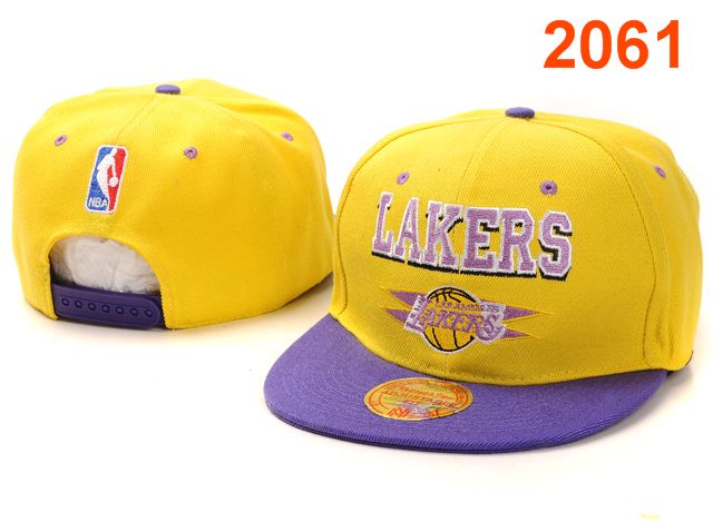 Los Angeles Lakers NBA Snapback Hat PT041